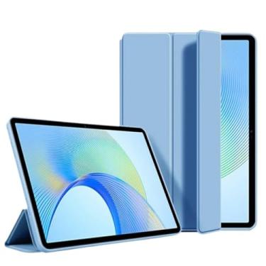 Imagem de Capa inteligente para Lenovo Tab M11 27.9 cm 2024 TB330FU Slim Stand Tri-fold Wake/Sleep Soft Capa para tablet Lenovo Tab M11 TB330FU TB331FC (azul gelo, Xiaoxin Pad 2024 11)