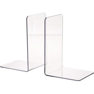 Imagem de Aparador de Livros, Bibliocanto, 1 par, Cristal, GV Office