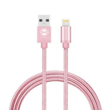 Imagem de Cabo MFI XTRAX  1,5 metros Rose Gold MOCL15RG 30256