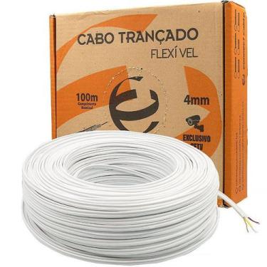 Imagem de Cabo para Câmera 4mm 100 metros com alimentação - CONNECTCABLE