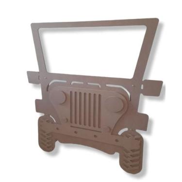 Imagem de Painel Jeep Cenário Foto Resistente Festa Decoração Mdf Cru - ARTESANA