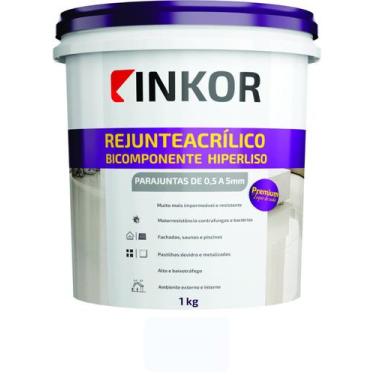 Imagem de Rejunte Acrílico Flexível Premium 1Kg Inkor