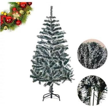 Imagem de Árvore Pinheiro Nevado 1.80m - 320 Galhos - A0034 Natalino Verde Nevad