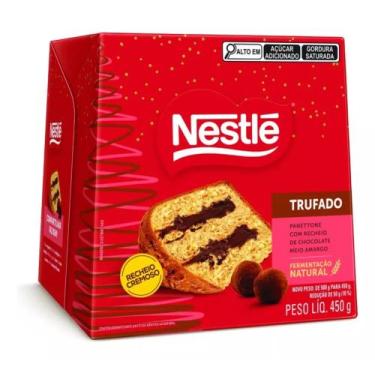 Imagem de Chocotone Trufado Chocolate Meio Amargo Nestlé 450g - Nestle