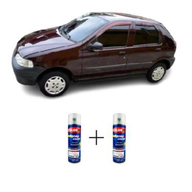 Imagem de Spray automotivo vermelho firenze + verniz spray 300ml - Sherwin Willi
