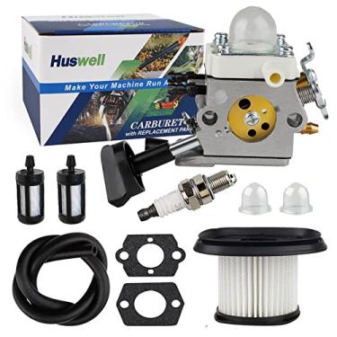 Imagem de HUSWELL Kit de filtro de ar de carburador BG86 para STIHL SH86 SH86C BG86C BG86CE BG86Z Soprador de folhas Zama 4241 120 0623 C1M-S261B 4241 120 0616 Motor de carburador