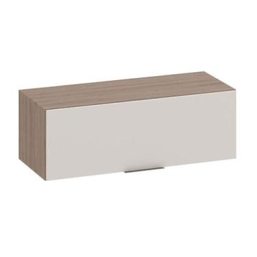 Imagem de Armário Aéreo Geladeira 80cm 1 Porta Basculante Etna - Poliman Móveis