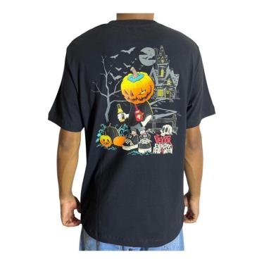 Imagem de Vextor Camiseta Oversized Halloween-Masculino