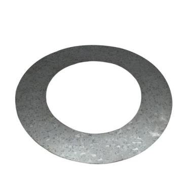 Imagem de Anel de acabamento galvanizado para laje ou parede para dutos de 130 m