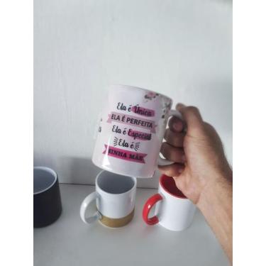 Imagem de Caneca personalizada com frase para mamãe - Sublime