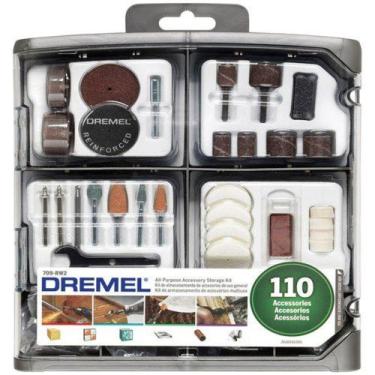 Imagem de Kit para Micro Retífica 110 peças 709-RW2 DREMEL 2610031385