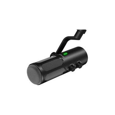 Imagem de Microfone Dinâmico Fifine, Cardióide, USB Tipo-C e XLR, Preto - TANK3