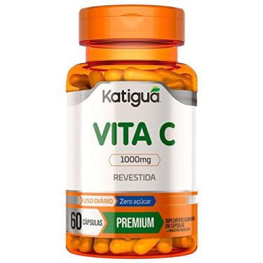 Imagem de KATIGUÁ Vita C Revestida Sem Sabor Katiguá 60 Cápsulas De 510Mg Laranja
