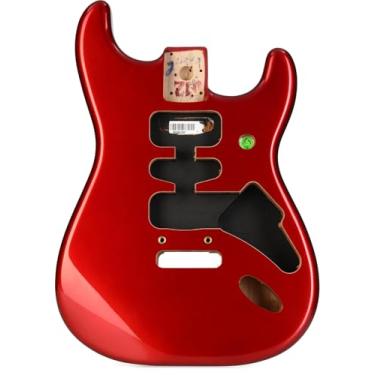 Imagem de Fender Corpo de luxo Stratocaster – Amieiro – Vermelho doce