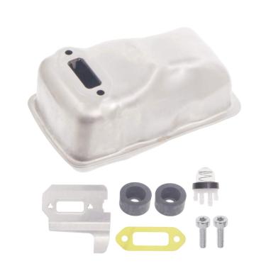 Imagem de Conjunto de silenciador de exaustão Cnfaner para STIHL TS410 TS420 4238 140 0610 4238 140 0611 serra cortada com juntas