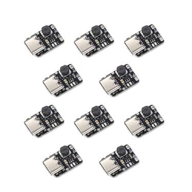 Imagem de Teyleten Robot Módulo Integrado de Carga e Descarga Tipo-c 5V 1A 18650 Li-ion Bateria Boost Power Board Protection Over TP4056 10pcs