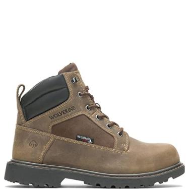 Imagem de Wolverine Men's Roughneck EPX Steel-Toe 6" Work Boot Industrial, Fossil, 11.5 x_Wide US