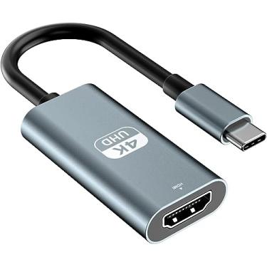 Imagem de Adaptador USB C para HDMI 4K 60Hz compatível com MacBook Pro Air, iPad Pro, Dell XPS e mais