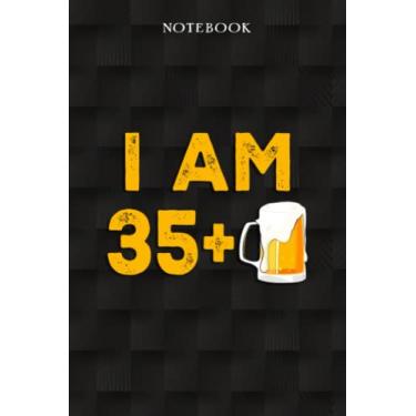 Imagem de I Am 35 Plus 1 Beer - 36th Birthday Beer Drinker Gift: Funny 35 Year Old Gifts Happy 35th Birthday Gift Ideas/Journal/Notebook/Diary/Greeting Card Alternative for Women & Men