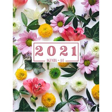 Imagem de Agenda 2021 A4: Agenda Settimanale , Diario Planner Calendario Pianificatore , Idee Regalo Originali , | Priorita , Obiettivi , Gratitude | Regali per la famiglia o i colleghi