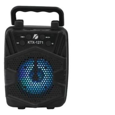 Imagem de Caixa de Som Radio Mini Portátil Bluetooth Usb - Wireless Speaker