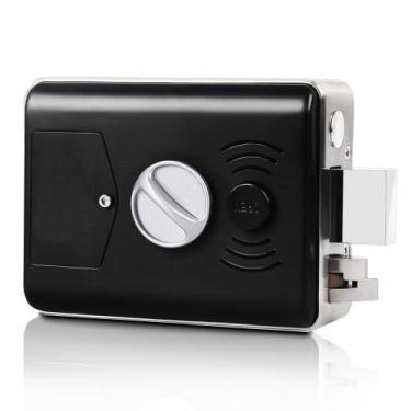 Imagem de Fechadura Eletronica Digital Biometrica com Keycard WF-14A GTA Tech