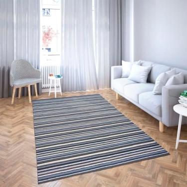 Imagem de Tapete Bombai Decorativo para Sala e Quarto, 200 x 300 cm, Tecido Conforto (Cold Colors)