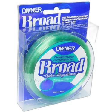 Imagem de Linha Monofilamento Owner Broad 0,37Mm 26Lb/11,8Kg - 300 M