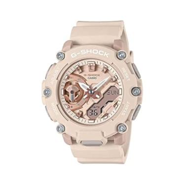 Imagem de Relógio CASIO G-SHOCK feminino rosa anadigi GMA-S2200M-4ADR
