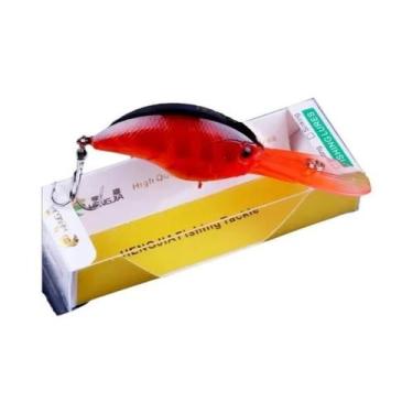 Imagem de Isca de Pesca Hengjia 13g 9cm - Crankbait Minnow com Ganchos Agudos, C