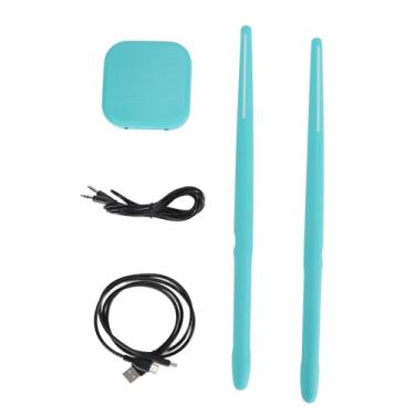 Imagem de Kit de Tambor Aéreo, Kit de Tambor de Ar Avançado Em 3D Portátil Com Componentes Eletrônicos para Crianças Iniciantes Adultos Com Experiência Imersiva de Bateria para Uso Externo