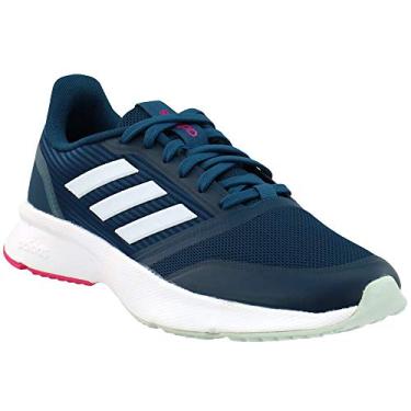 Imagem de adidas Tênis feminino Nova Flow, Tech Mineral/Ftwr Branco/Rosa choque, 10