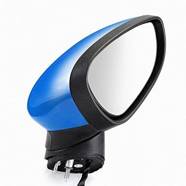 Imagem de Retrovisores externos automotivos lado direito do motorista retrovisor traseiro elétrico para Fiesta Mk7 2008-2012 substituição do espelho lateral do motorista