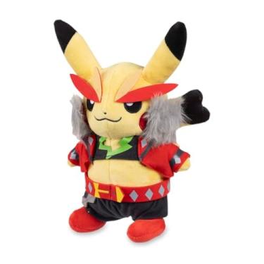 Imagem de Pokemon Center Cosplay Pikachu: Pikachu Rock Star Poké Plush - 9 ¼ In.