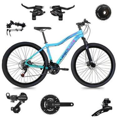 Imagem de Bicicleta Aro 29 Absolute Hera Feminina 24 Velocidades Cambios Shimano