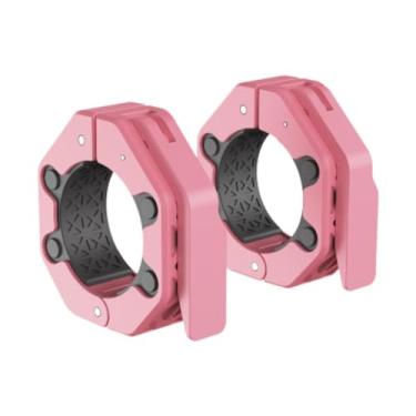 Imagem de Deevoka 2x Clipes de barra de barra de barragem de halteres, Rosa