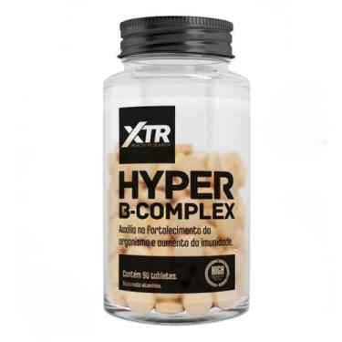 Imagem de Hyper b-complex 90 tabletes - xtr, SEM SABOR, 90 TABLETES