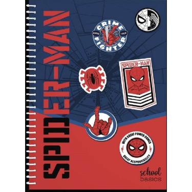 Imagem de Caderno universitario homem aranha 1M school basics - sortido