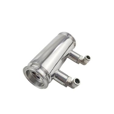 Imagem de HEZONGSION Deflemador de espingarda condensador de refluxo OAL Tri Clamp de 5 cm para Moonshine Still 7 peças tubo interno 1/5.1 cm FNPT Conexão de água fria, 15 cm de comprimento