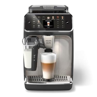 Imagem de Cafeteira Espresso Superautomática Série 5500 Philips Walita, Preta e Cromada, 1400W, 110v - EP5547/95