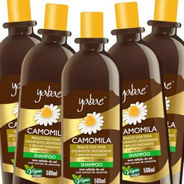 Imagem de Shampoo Camomila 500ml – Yabae | KIT 5 Unidades