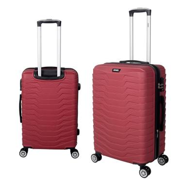 Imagem de Mala ABS Ibiza M 23kg Rodas 360º Expansível Resistente Isibrás