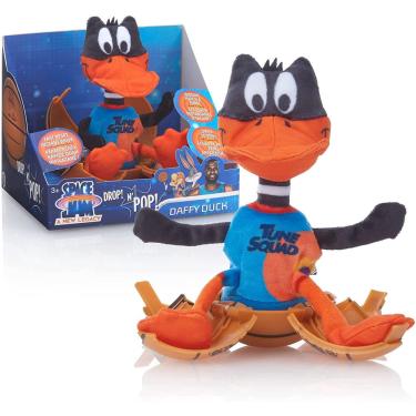 Imagem de Space Jam Um Novo Legado Patolino Pato Pelúcia Drop 'n Pop Kids Toy