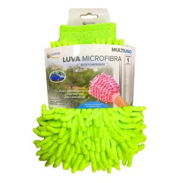 Imagem de Luva de Microfibra para Limpeza de Carros, Móveis e Outras Superfícies