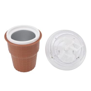 Imagem de Morça de Sorvete USB, Máquina de Sorvete Caseira para Iniciantes de Iogurte para Iniciantes Amigáveis ​​materiais Pp Pp Criam Guloseimas Congeladas Personalizadas, Livreto de