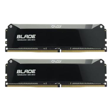 Imagem de OLOy DDR4 RAM 16GB (2x8GB) Piano Black Blade 3600 MHz CL18 1.35V 288-Pin Desktop Gaming UDIMM (MD4U0836180BRQDE)