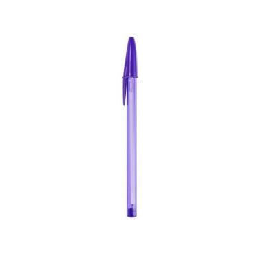 Imagem de Caneta Esferográfica Bic Cristal, Roxo Ponta Média(1,2mm)