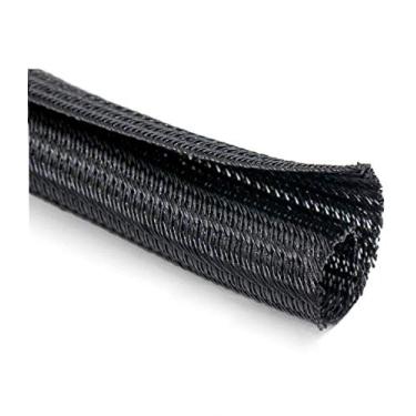 Imagem de Capa de gerenciamento de cabos, protege o gato de cordas de mastigar, protetor de cabo, tubo de tear, manga dividida para TV/computador/entretenimento doméstico, cabo de áudio e vídeo, cabo carregador