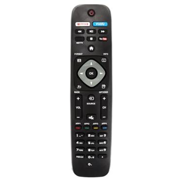 Imagem de NH500UP Novo controle remoto substituído compatível com PHILIPS TV 55PFL5601/F7 55PFL5901 55PFL5901/F7 55PFL6900 55PFL6900/F7 65PFL8900 65PFL8900/F7 50PFL56666 01 50 PFL5601/F7 50PFL5901 50PFL5901/F7