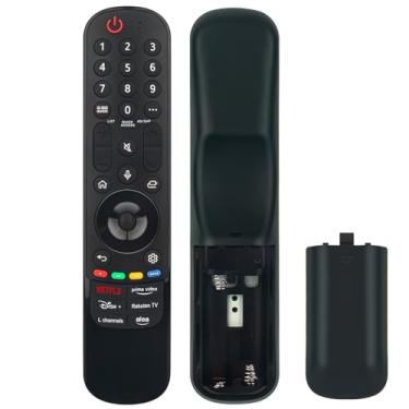 Imagem de Controle remoto mágico AKB76045003 MR24GA substituído adequado para LG 4K Smart OLED TV 2024 MR23GA MR22GA MR21GA 43NANO81T6A 43UT81006LA 50UT91006LA OLED42C44LA OLED97G45LW OLED97G45LW OLED977LW